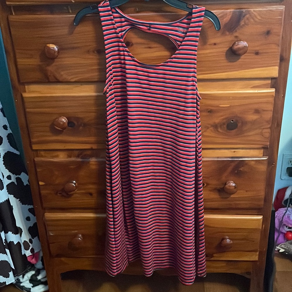 Arizona Jeans Co. stripped maxi dress